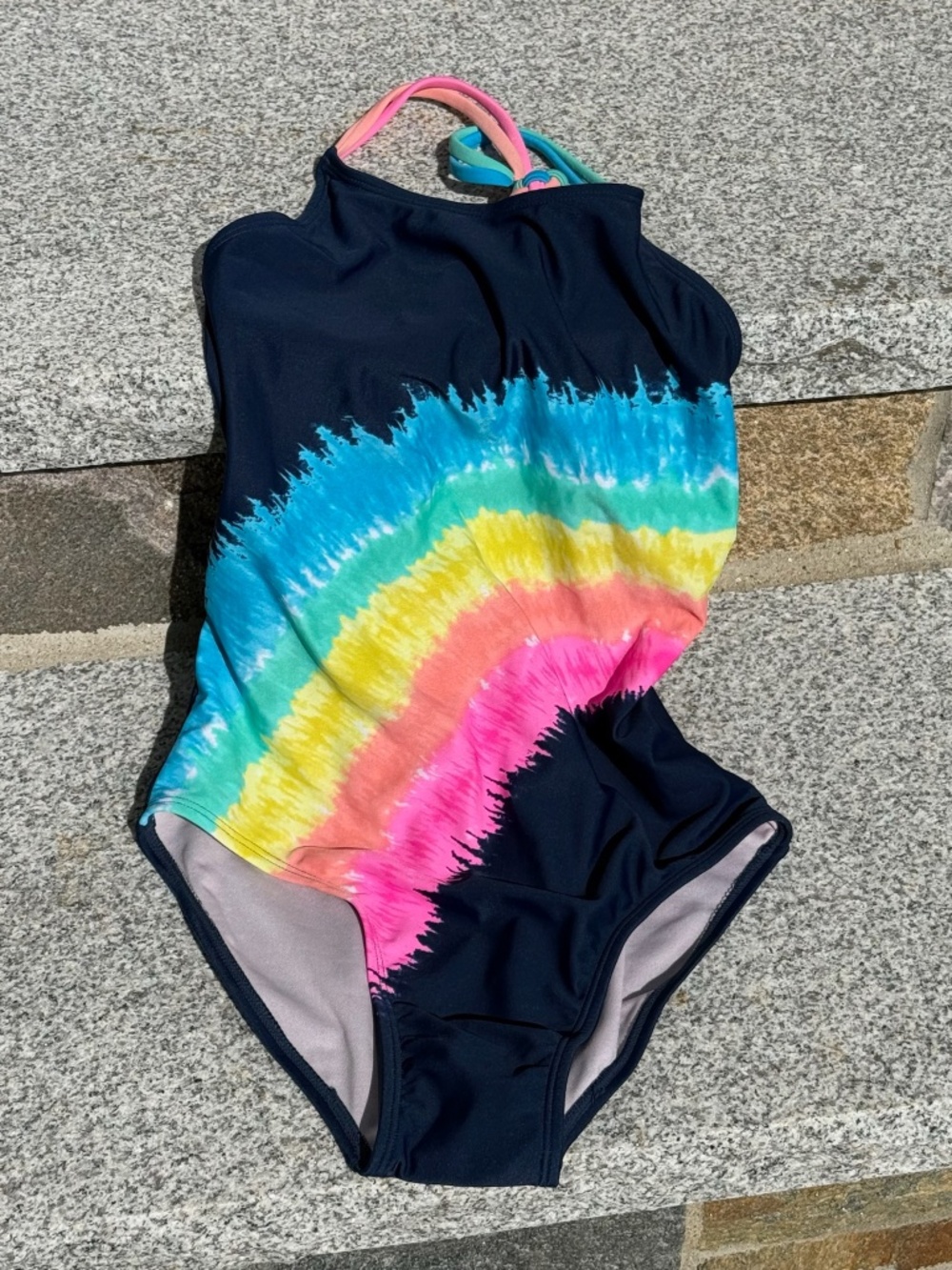 SO Girls one piece bathing suit